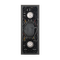 W228Be - Black - Dual 8-inch (200mm) 3-way In-wall Loudspeaker - Detailshot 9