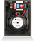 W263 - White - 6 ½" In-Wall Loudspeaker - Back