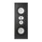W228Be - Black - Dual 8-inch (200mm) 3-way In-wall Loudspeaker - Hero