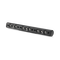 LCR8 - Black - Concerta Series, 3-Channel, LCR On-Wall Loudspeaker - Hero
