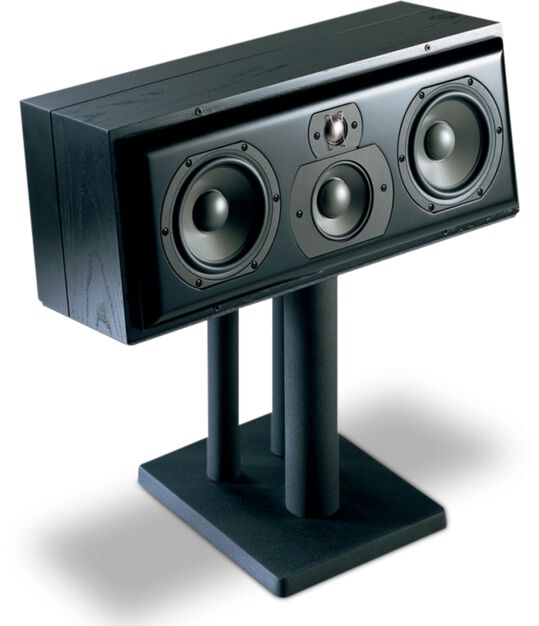 C32 - Black Ash - Performa Series, 3-Way Center Channel Loudspeaker - Hero