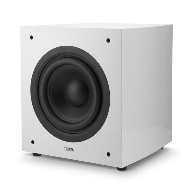 B10 - White Gloss - 800 Watt 10” Powered Subwoofer - Hero