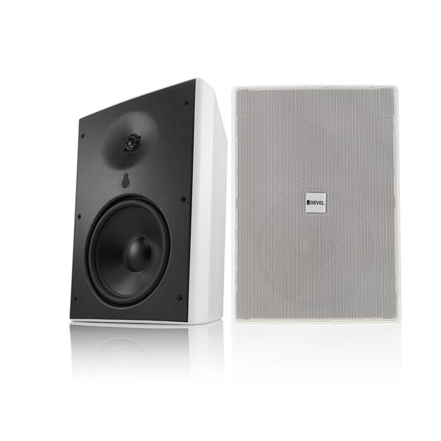 M80XC - White - 8" 2-way Extreme Climate Loudspeaker - Hero